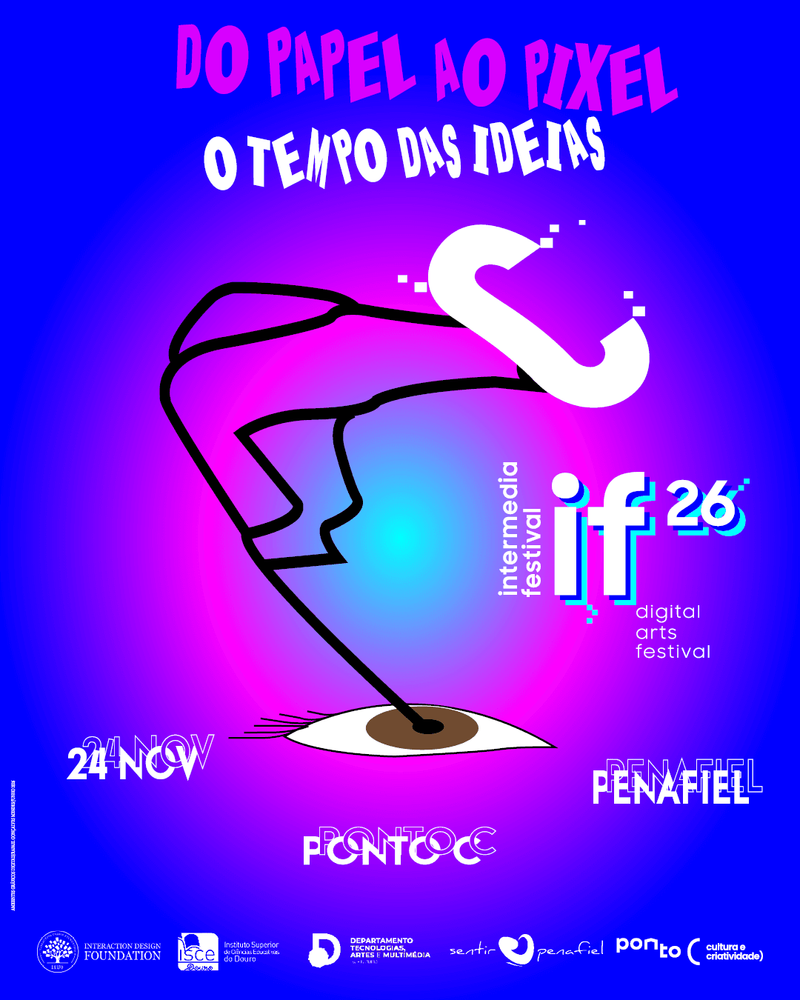 Intermedia Festival 2026 “Do papel ao pixel – o tempo das ideias”
