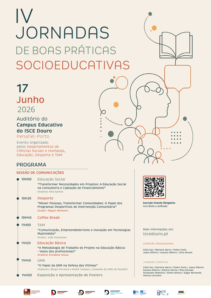 ISCE Douro promove as IV Jornadas de Boas Práticas Socioeducativas
