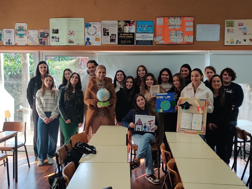 Estudantes da Licenciatura em Educação Social assinalam o Dia Internacional dos Direitos Humanos