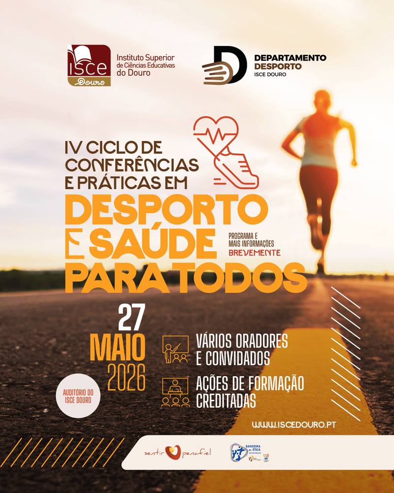IV Ciclo de Conferências e Práticas "Desporto e Saúde para Todos" no ISCE Douro