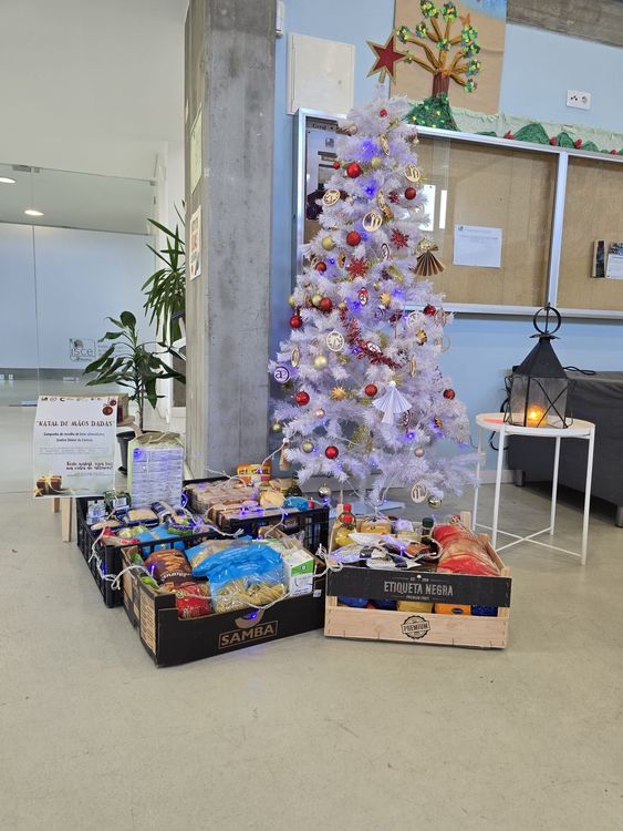 ISCE Douro entrega bens recolhidos na Campanha "Natal de Mãos Dadas" Foto 2