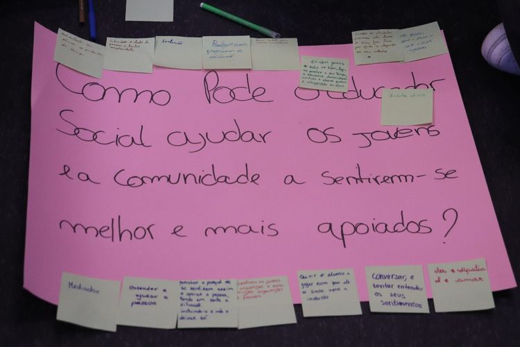 Educação Social em Ação: Estudantes do ISCE Douro assinalam o Dia Internacional do Educador Social e o Dia Mundial da Saúde Mental Foto 5