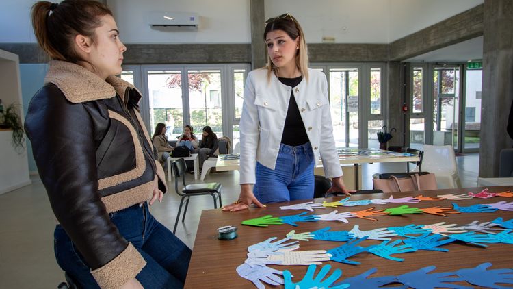 Iniciativa "Mãos Solidárias" no ISCE Douro — foto 2