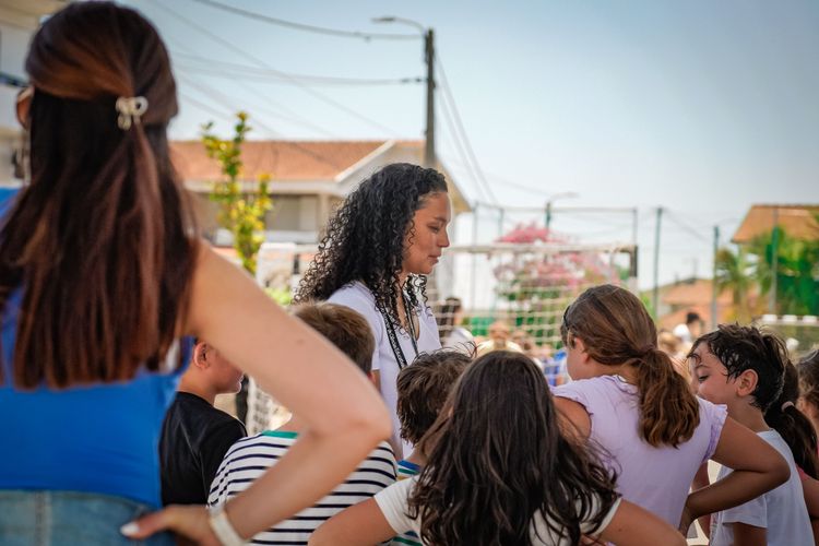 Estudantes do Mestrado em Atividade Física, Desporto e Bem-Estar dinamizam atividade na Escola EB Mourinho de Aveleda — foto 1
