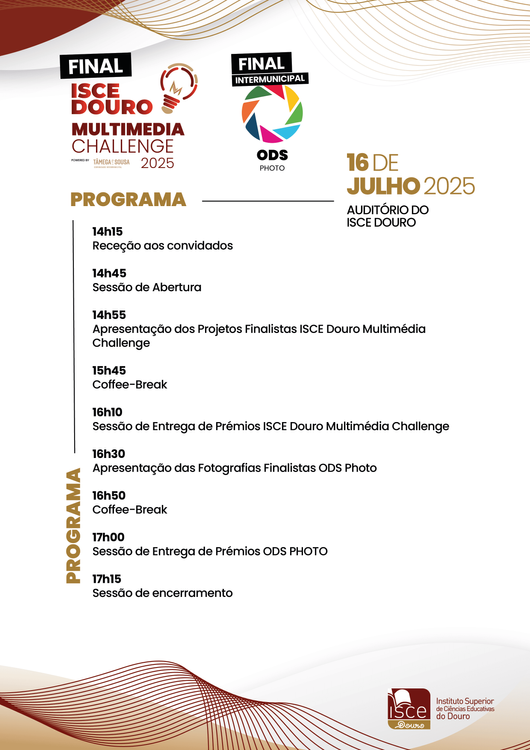 Final da 2.ª Edição do ISCE Douro Multimedia Challenge — foto 1