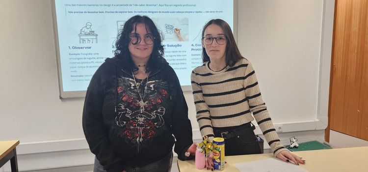 ISCE Douro dinamizou workshop de Design Sustentável no Agrupamento de Escolas Joaquim Araújo — foto 14