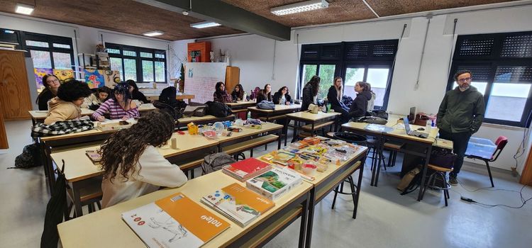 ISCE Douro dinamizou workshop de Design Sustentável no Agrupamento de Escolas Joaquim Araújo — foto 13