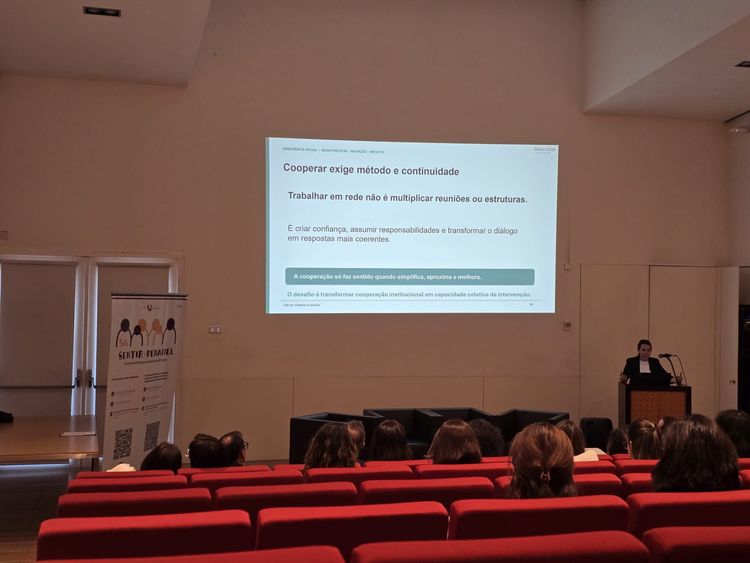 ISCE Douro marcou presença no Encontro Técnico «Emergência Social: Boas Práticas, Inovação e Impacto» — foto 2