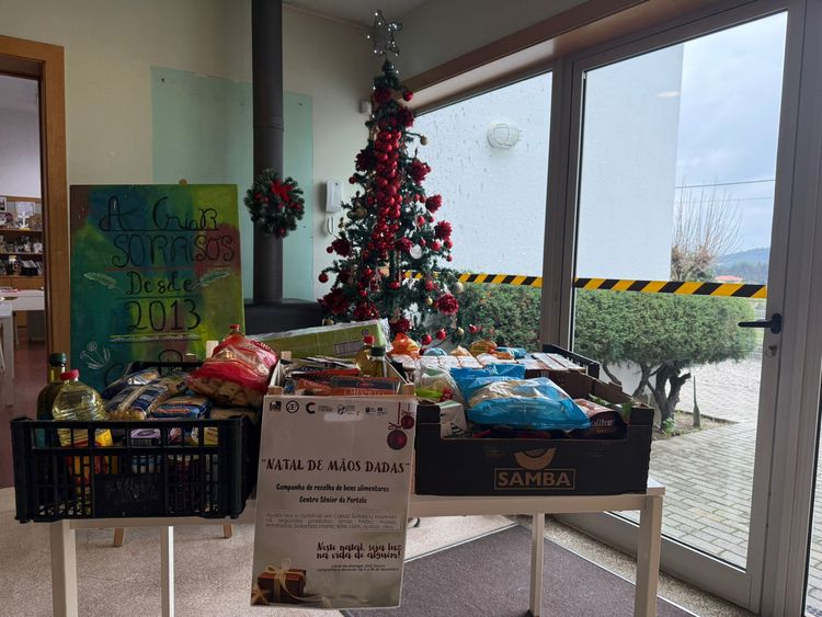 ISCE Douro entrega bens recolhidos na Campanha "Natal de Mãos Dadas" Foto 3