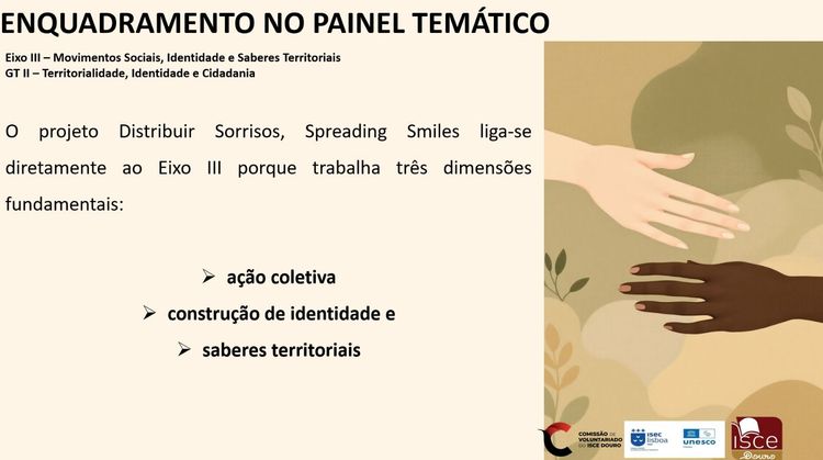 ISCE Douro apresenta projeto “Distribuir Sorrisos, Spreading Smiles” em Painel Temático Internacional — foto 4