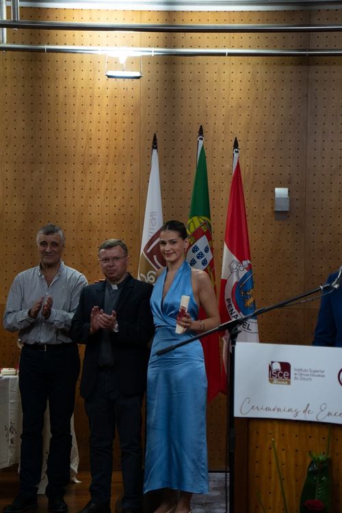 Bênção dos Estudantes Finalistas do ISCE Douro Foto 42