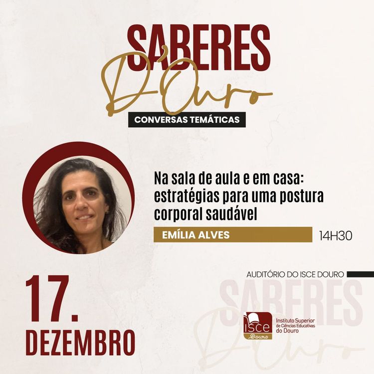 Saberes D'Ouro | Na sala de aula e em casa: estratégias para uma postura corporal saudável