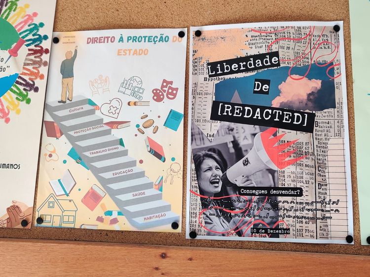 Estudantes da Licenciatura em Educação Social assinalam o Dia Internacional dos Direitos Humanos — foto 8