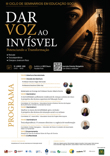 III Ciclo de Seminários em Educação Social no ISCE Douro