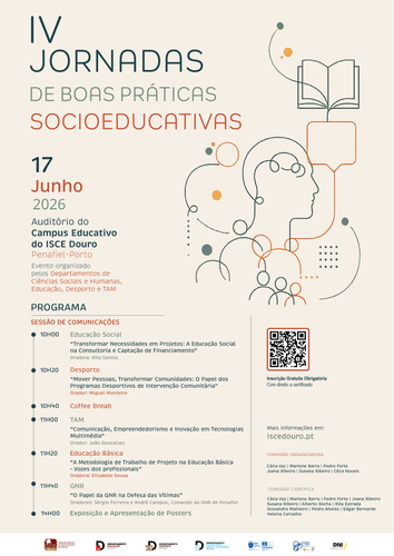 ISCE Douro promove as IV Jornadas de Boas Práticas Socioeducativas