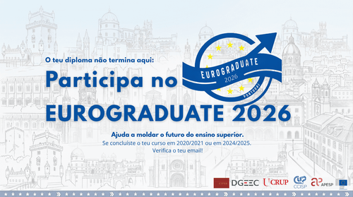 Inquérito EUROGRADUATE 2026: A tua experiência molda o futuro do ensino superior