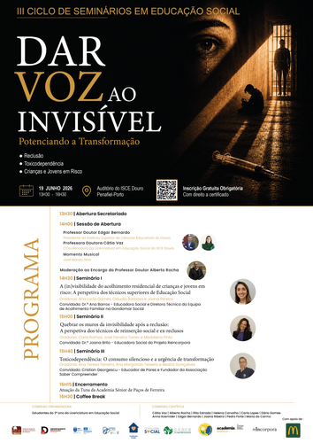 III Ciclo de Seminários em Educação Social no ISCE Douro